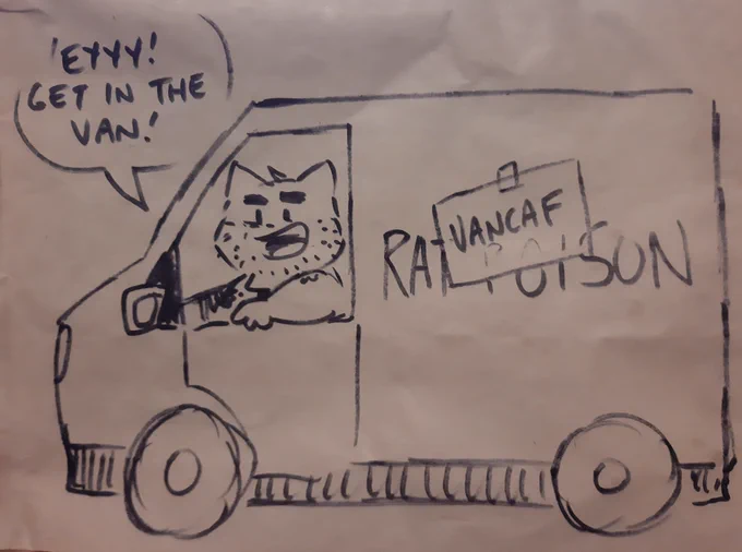 @VancouverComics I don't have the original anymore but I think this was the gist of it 