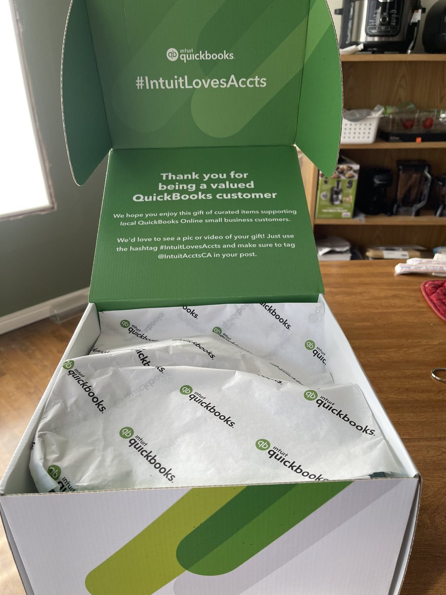 JLBSI1326's tweet photo. @IntuitAcctsCA Thank you so much for the surprise gift! https://t.co/wJhqwmnPtb