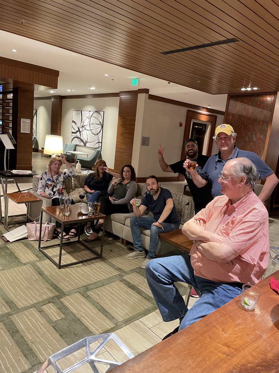 #antiquesroadshow #junkinthetrunk being watched by #appraisersinthebar #watchparty @RoadshowPBS