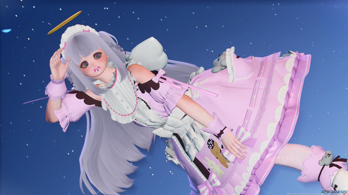 Mint_Clark's tweet photo. #PSO2 #PSO2NGS #メンテの日なのでSSを貼る https://t.co/0gp6F56Mob