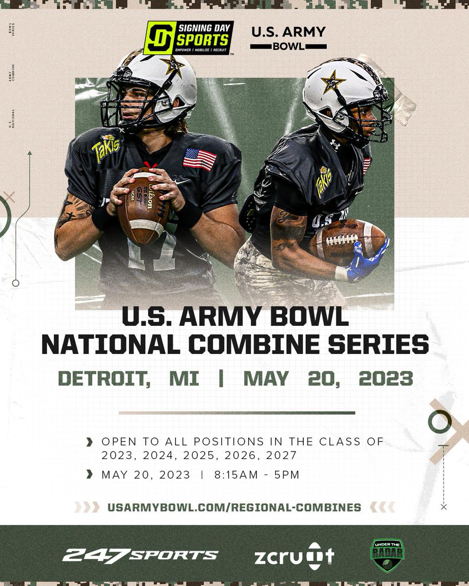 Max Volk (@maxwellv101) on Twitter photo Thankful for an invite to the 2023 U.S. Army Bowl National Combine Series
<a href="/SaginawLegacy/">Legacy Saginaw</a> <a href="/Legacy_Recruit/">Legacy Recruiting</a> <a href="/LegacyMI_FBall/">Legacy Football Organization</a> <a href="/CHSIndianSports/">Chesaning Athletics</a> <a href="/CHS_Gridiron/">Chesaning Football</a> Thankful for an invite to the 2023 U.S. Army Bowl National Combine Series
<a href="/SaginawLegacy/">Legacy Saginaw</a> <a href="/Legacy_Recruit/">Legacy Recruiting</a> <a href="/LegacyMI_FBall/">Legacy Football Organization</a> <a href="/CHSIndianSports/">Chesaning Athletics</a> <a href="/CHS_Gridiron/">Chesaning Football</a>