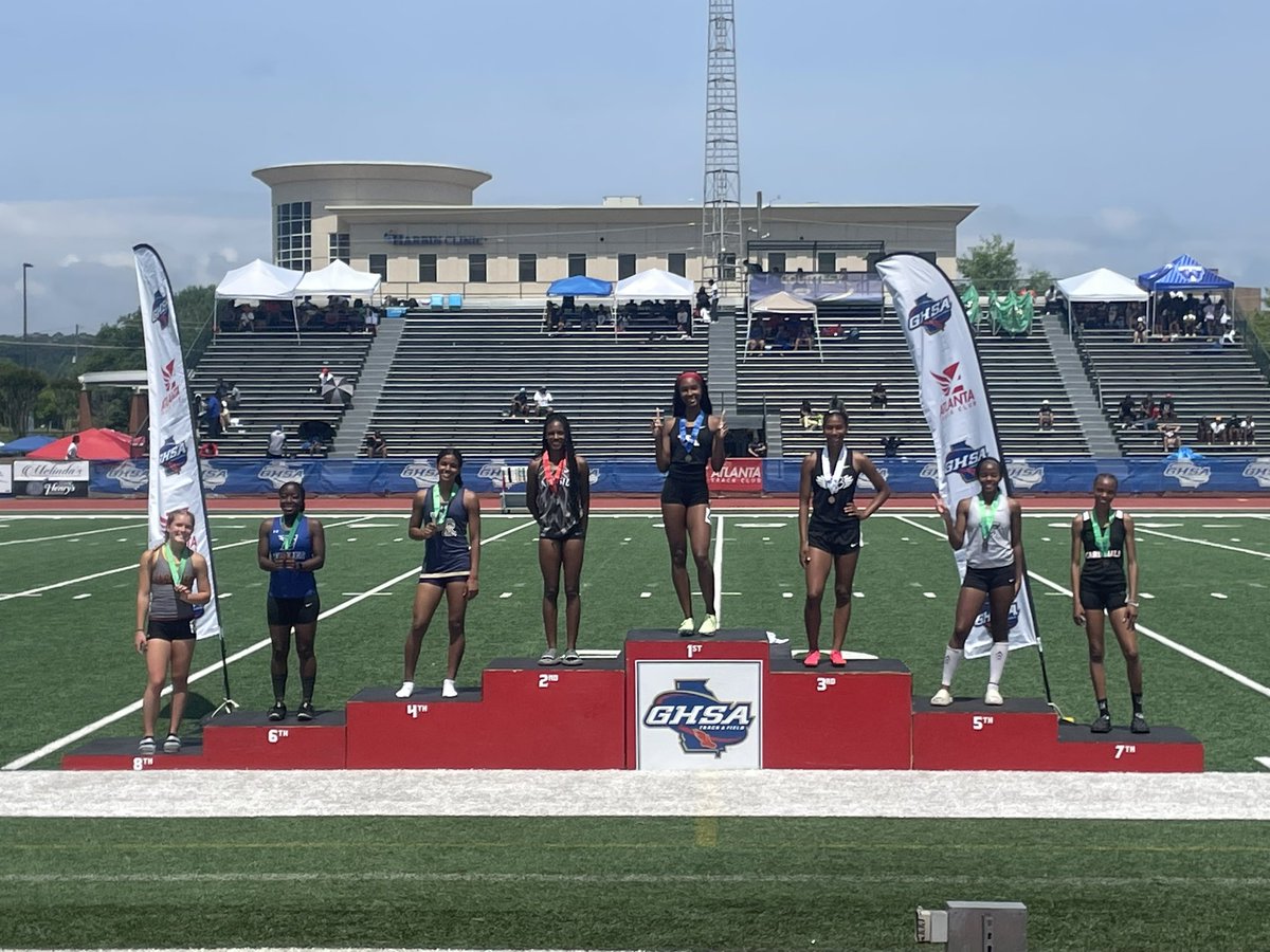 Finished the track season at the <a href="/OfficialGHSA/">GHSA</a> 6A state championship with 2 new PRs. I was also able to make it on the podium for the 100 hurdles finishing 8th in the state. Next up senior season!