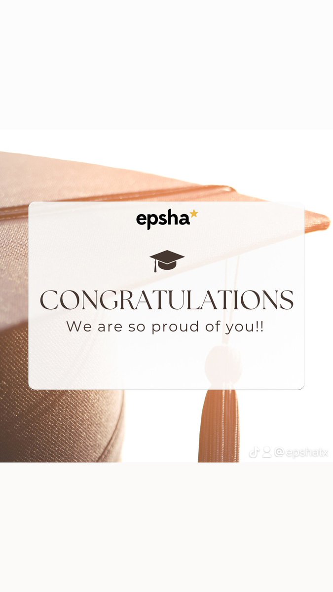 epsha_tx's tweet photo. EPSHA would like to congratulate all new grads! We are looking forward to seeing you in the field! We know how hard it was to get to this point. Come celebrate slp day with us Thursday at perer pizza on Yarbrough at 6:00 pm! #futureslp #slpa #speechlaguagepathology #slp #slpgrad https://t.co/kEA68Un957