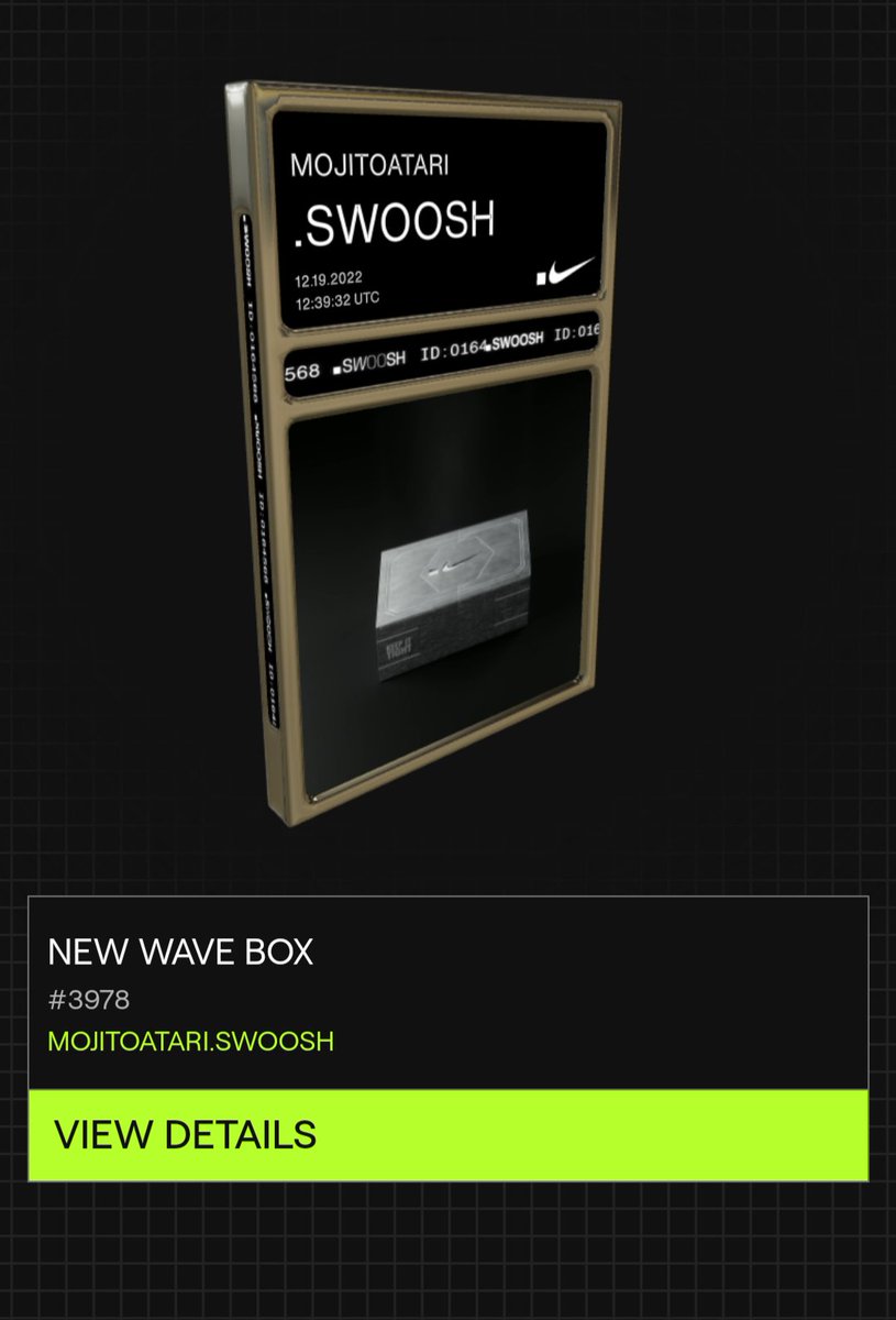 mojitoatari's tweet image. Finally minted. Tough choice, but I chose the future: New Wave. The OGs sneakerheads are gonna kill me.  #3978 still low for the amount of posters dropped. Good luck  getting access. I had better results on trying on my phone. #OurForce1