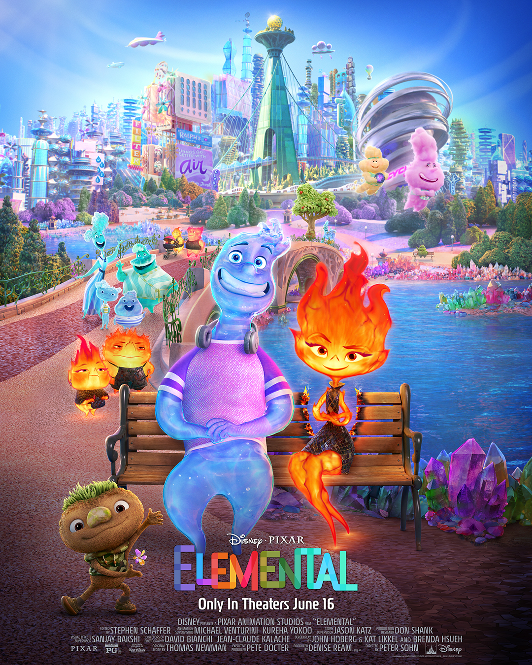 Elemental (2023) HDRip English Movie Watch Online Free