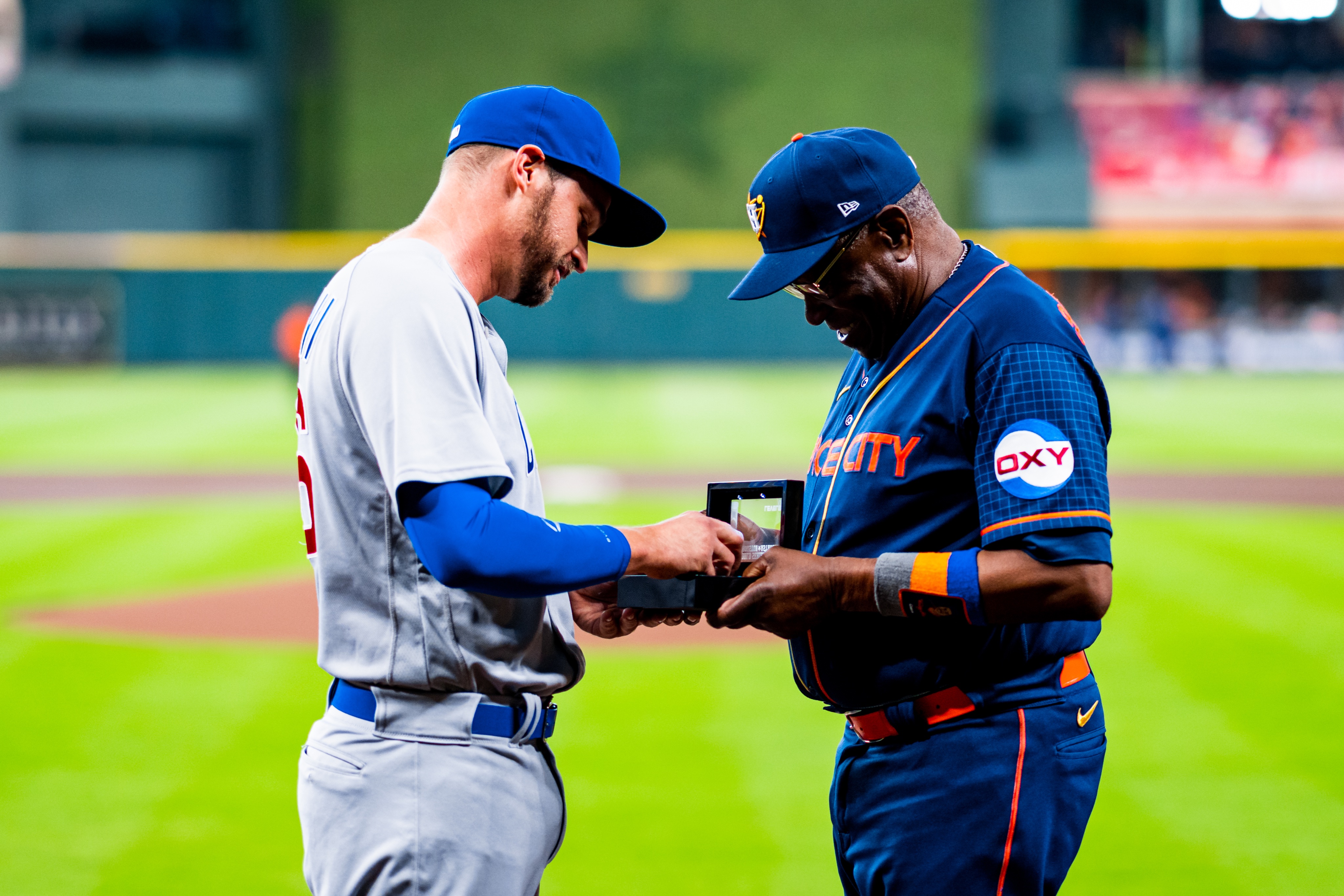 Houston Astros on X: Prior to tonight's game, we welcomed back