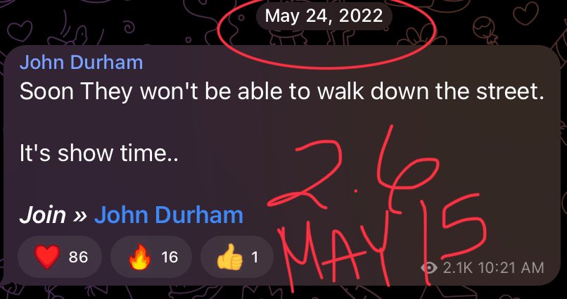 Shanneighteen's tweet image. #BlackRock 
#114occupancy 
#MakeaWish 
#justice 
#treasonseason 
#jimcarreylasttweet 
#J6 
Feb. 24
#needahug 
#yes 
#1111
#groundhogsday 
#howimetyourmother 
#0nethousandyearsofpeace 
#MayTheFourthBeWithYou 
2.15
#35