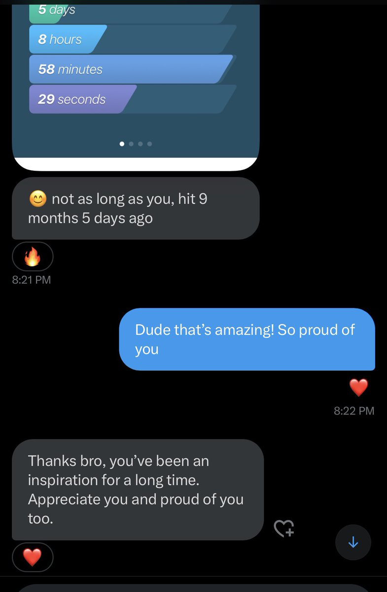 Over 25 months sober! It means the world to me when I get messages from other sober folks. My DMs are always open if you want to ask me questions about my journey. 🙌
