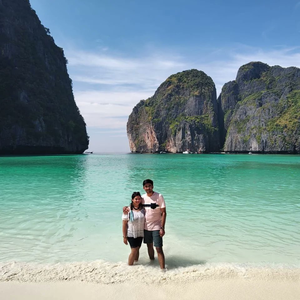 Happy clients🥰

Mrs & Mr Pranshu Mathur🥰

#holidaytram #holiday🚂 #holiday #Holidays #holidayseason #holidayvibes #ShaVik #shavik #shavikhospitality #shavikhospitalityservices #thailand🇹🇭 #thailandtravel #thailand #thailandtrip #phuket #krabi #mayabay #couple #couplediaries