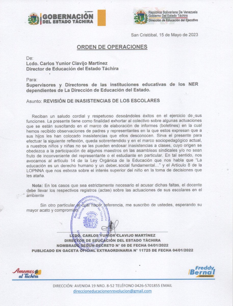 DIVISIÓN DE DOCENCIA EN REVOLUCIÓN tweet media