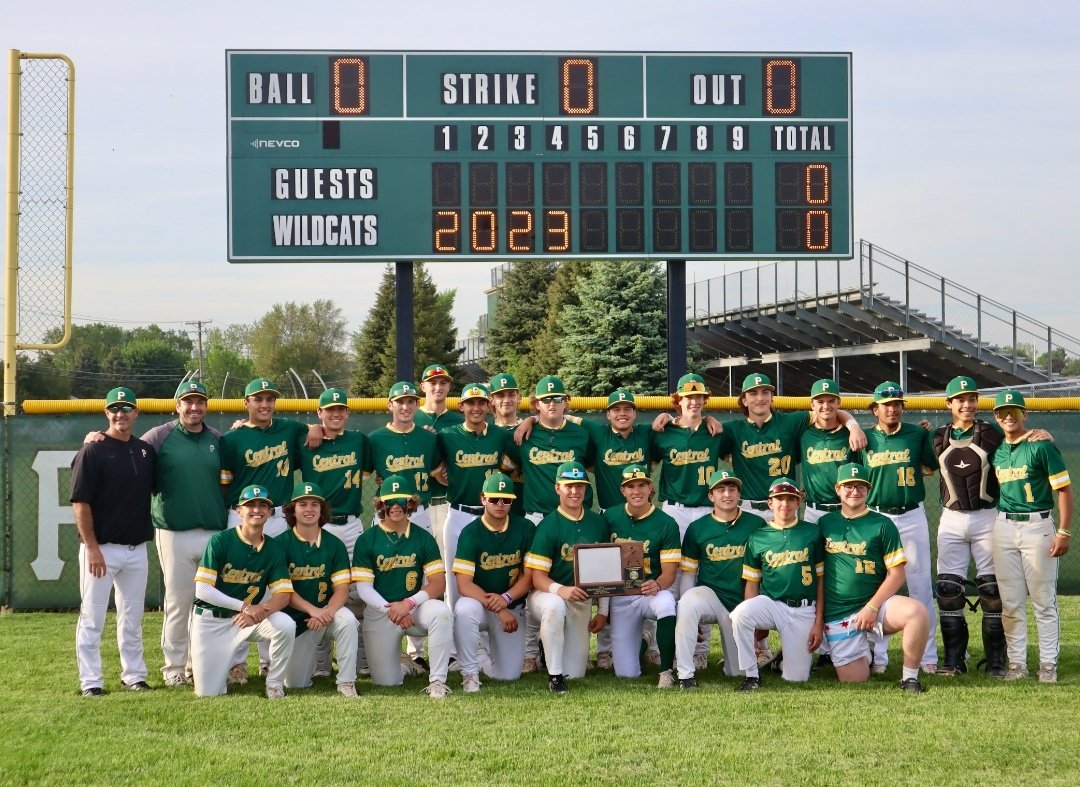 PHSbaseballCats's tweet photo. Plainfield Central Wildcats-2023 SPC East Conference Champions https://t.co/DW7wuqCJLr