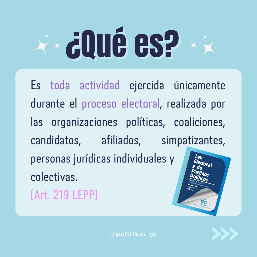 ka_lapolitologa's tweet image. 🟣 La definición de la #PropagandaPolítica que indica la #LEPP según el artículo 219 es esta: