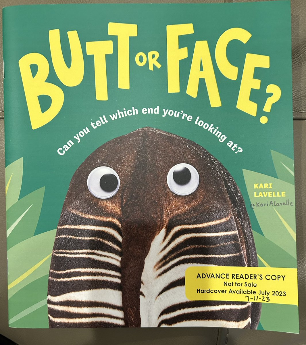 Basil E. Frankweiler 🎗️ (@aslan_magic) on Twitter photo Can I talk about how brilliant this book is?? Butt or Face <a href="/KariALavelle/">Kari Lavelle</a> brings mind-blowing NF facts to young readers (or young at heart!) in an irresistible way. C’mon, you can’t tell me you’re not intrigued!! Will def be preordering this #BookAllies Can I talk about how brilliant this book is?? Butt or Face <a href="/KariALavelle/">Kari Lavelle</a> brings mind-blowing NF facts to young readers (or young at heart!) in an irresistible way. C’mon, you can’t tell me you’re not intrigued!! Will def be preordering this #BookAllies