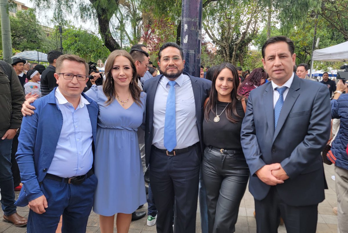 PachiCherrez's tweet photo. Les deseamos el mayor de los éxitos @czamoramatute @jotalloretv @quintanilla_ale sus logros serán los de la ciudad y la provincia @CapturAzuay @AsoHotelAzuay @juanvanegasv https://t.co/o2YISYQSPV