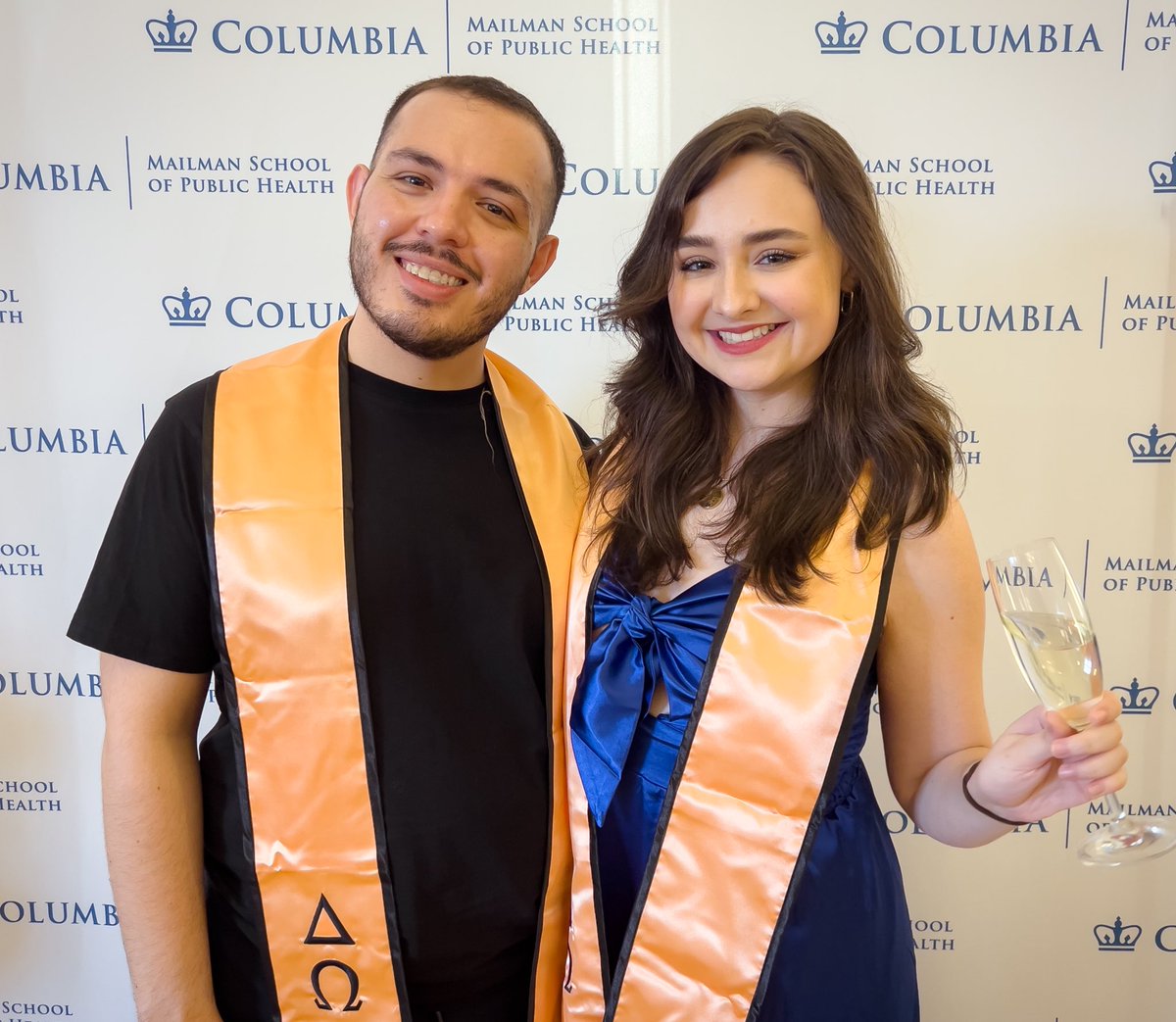 NodarEpi's tweet photo. Had the honor today of being inducted into the #DeltaOmega ฮฮฉ society for public health with my partner in crime for the last year. Two semesters of TAโing together ๐ฏ #AcademicTwitter #epitwitter https://t.co/yL1UBPHpIe