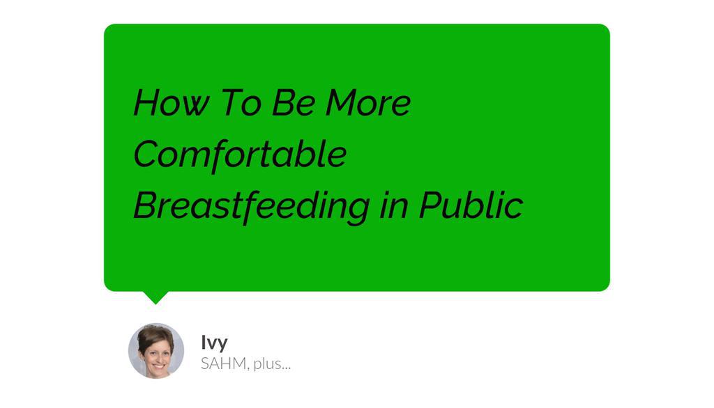 The alternative is to stay home around your baby's breastfeeding schedule or to lock yourself in a bathroom to hide.

Read the full article: How To Be More Comfortable Breastfeeding in Public
▸ bit.ly/41JuES4

#breastfeedinpublic #publicbreastfeeding #Breastfeeding