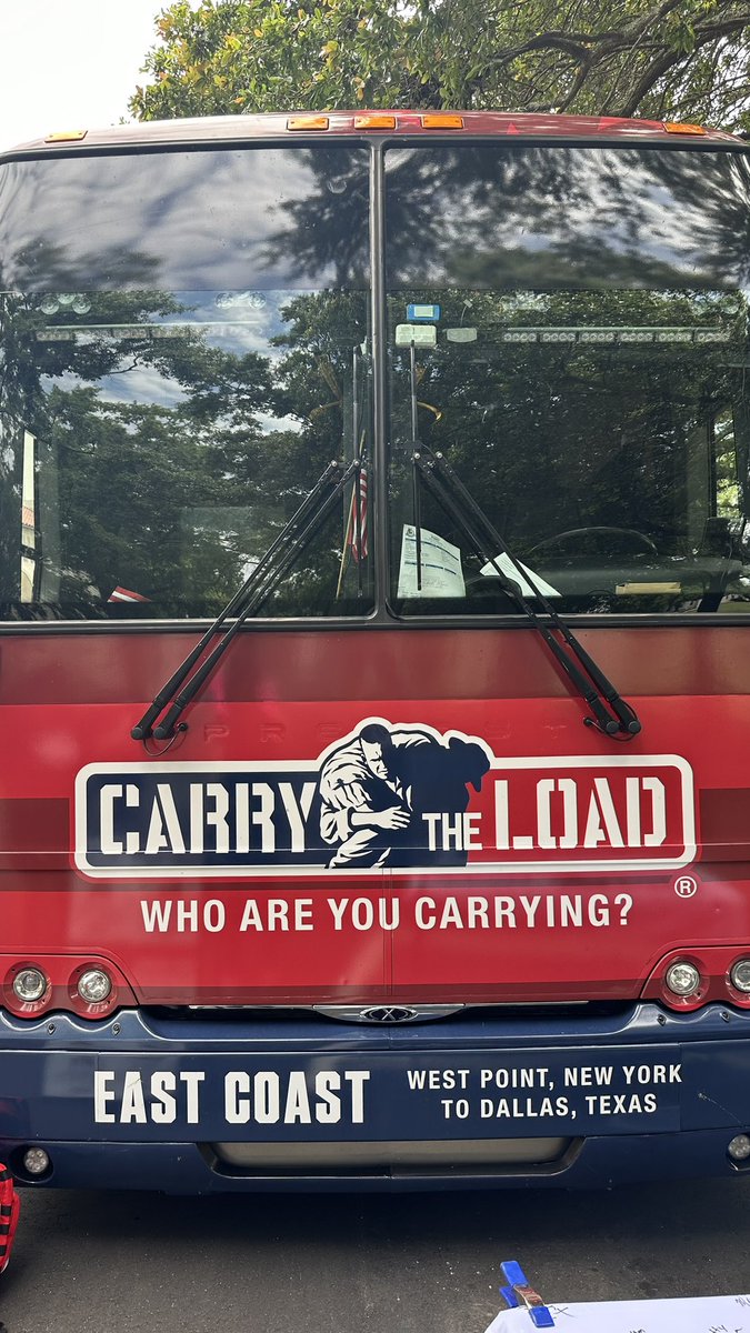 Today we had the honor to participate in the Carry the Load National Relay supporting Military, Veterans, First Responders and their families. The walk is to honor and remember our Nations Hero's. @_LindaLarsen @StephenJamesA @kristinealteri @barrettkopp @TheonlyTammyE