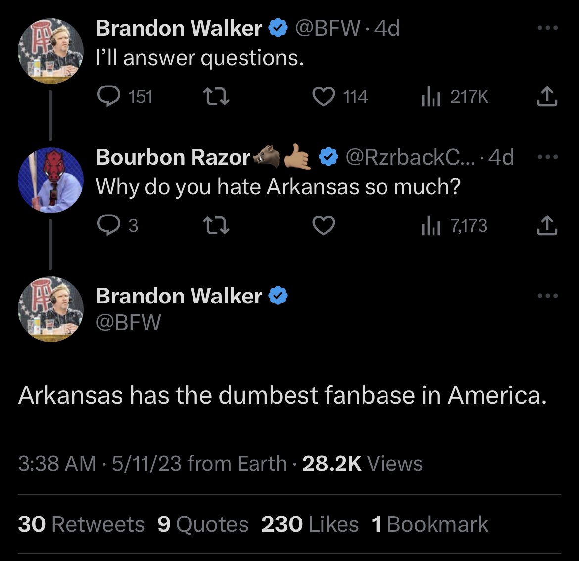 BFWshow's tweet photo. Well he does have a point. https://t.co/ggXqWtsdni