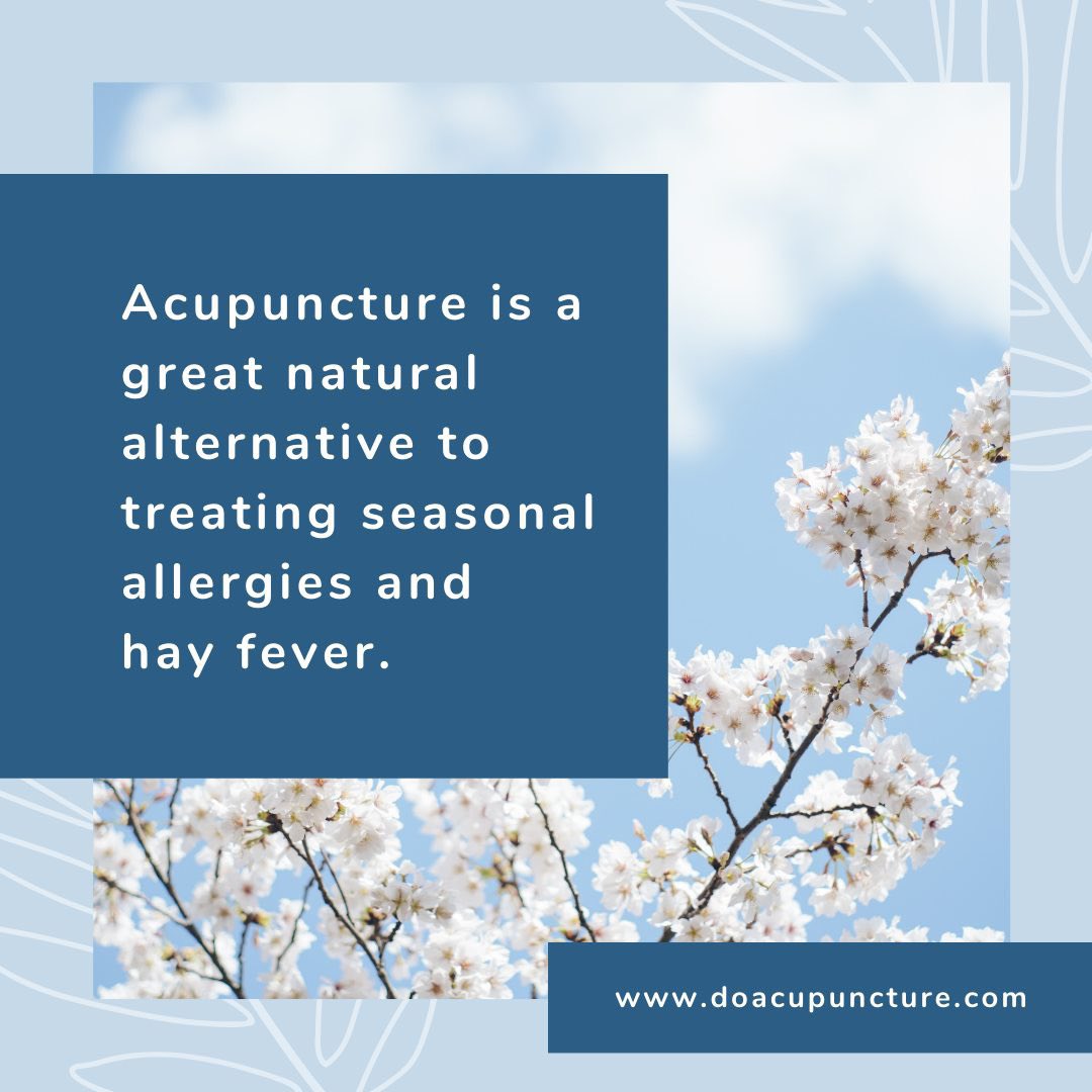 #Acupuncture is a great natural way to treat seasonal #allergies and #hayfever. 

#Rochester #RochesterNY