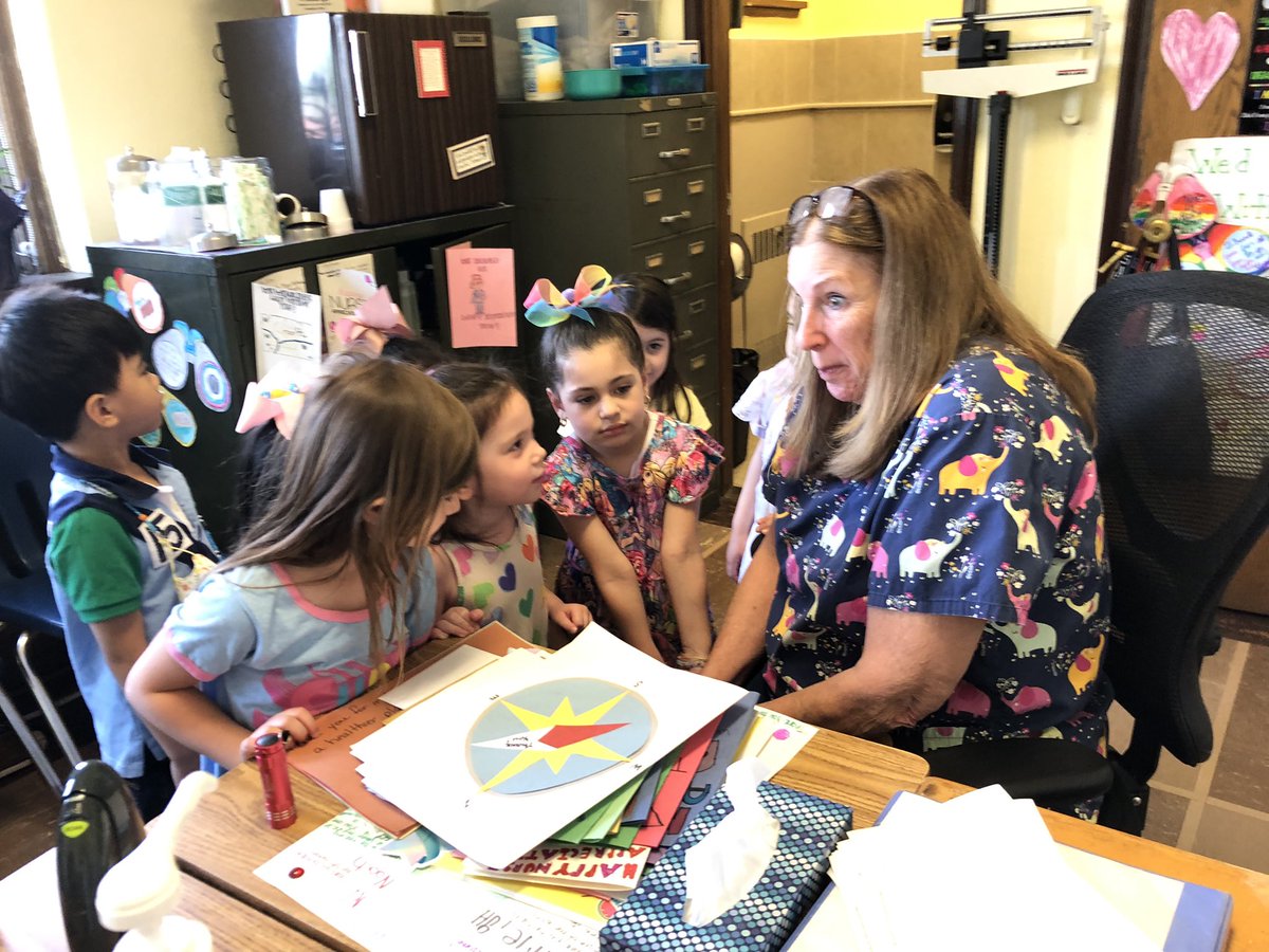 NotreDameNHP's tweet photo. Did you know that we have the best nurse ever?  We celebrated Mrs Dumas on Friday! https://t.co/uINRWPinYR