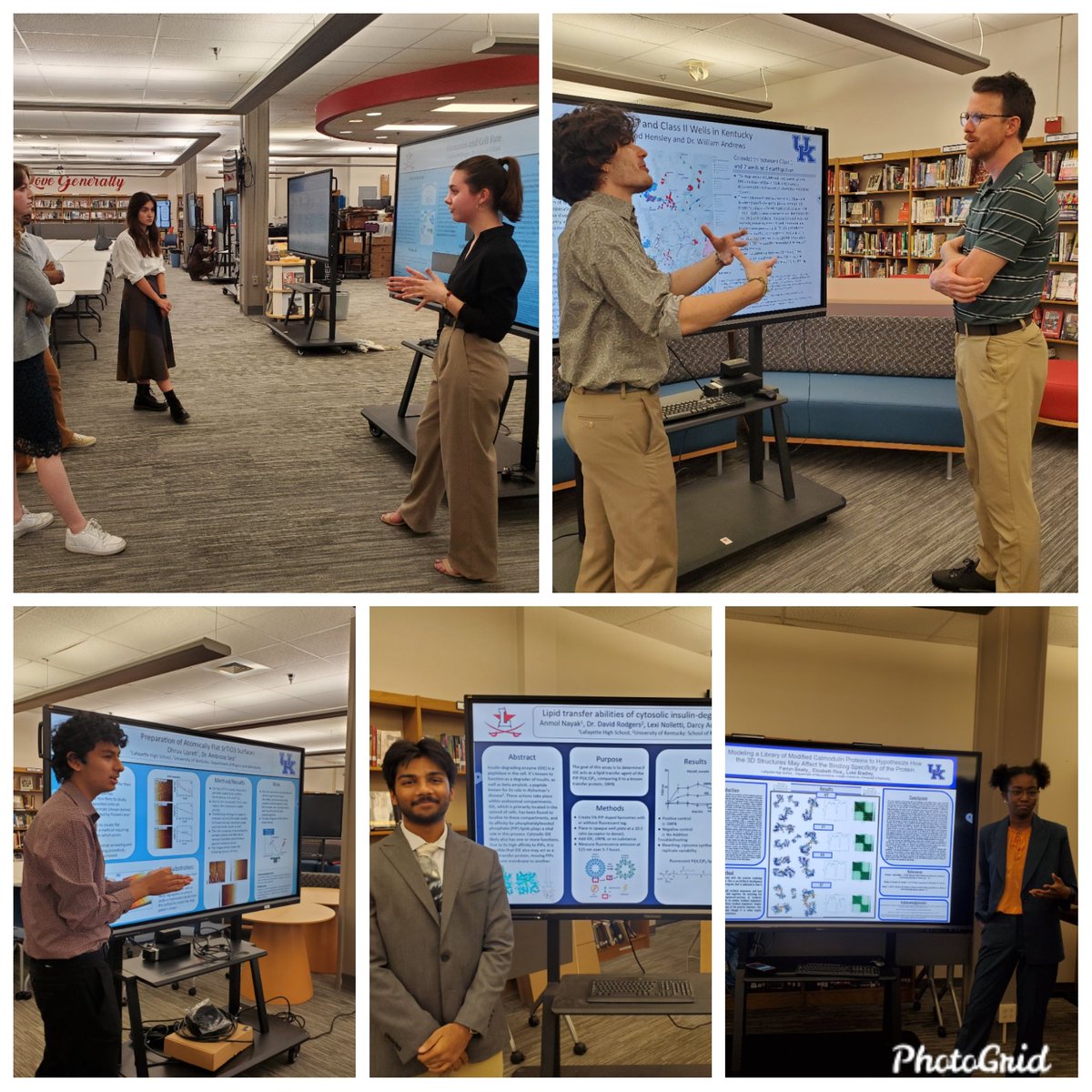 Diane Remley (@diane_remley) on Twitter photo University Research Poster Presentations. So lucky to be associated with an amazing program that allows high school students to participate in research at the University of Kentucky. Thank you to everyone who makes this possible. @LHSCounseling1 <a href="/UKyMIMG/">UK Microbiology Immunology & Molecular Genetics</a> @LafayetteTimes University Research Poster Presentations. So lucky to be associated with an amazing program that allows high school students to participate in research at the University of Kentucky. Thank you to everyone who makes this possible. @LHSCounseling1 <a href="/UKyMIMG/">UK Microbiology Immunology & Molecular Genetics</a> @LafayetteTimes