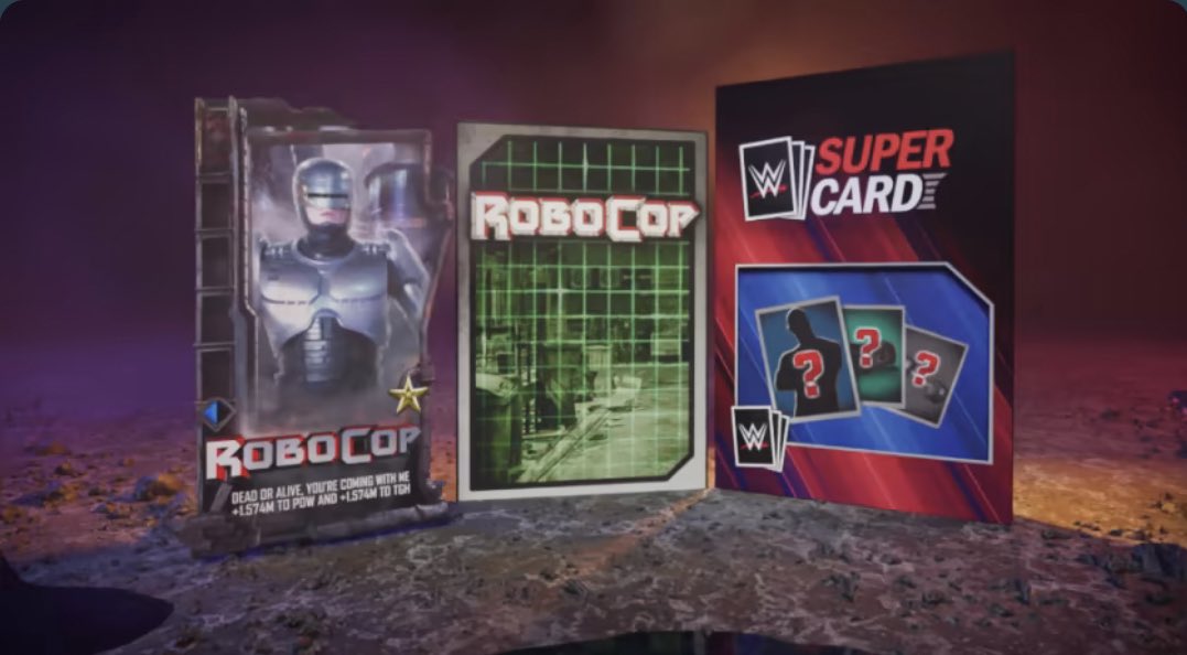 CerezaSunshyne's tweet photo. 🃏RoboCop Cardback Giveaway🃏

Want a chance to win this Cardback Pack? 

Complete the following to be 1 of 2 lucky winners! ✨

🦾 like + retweet
©️ leave a “🤖” below
 
❌NO NEED TO FOLLOW 🔞❌

❕CHOSEN BY RNG ❕

🕘Ends May 17th, 9PM EST 🕘

Good luck 🍀 
#WWESuperCard https://t.co/fkTtef9vB5