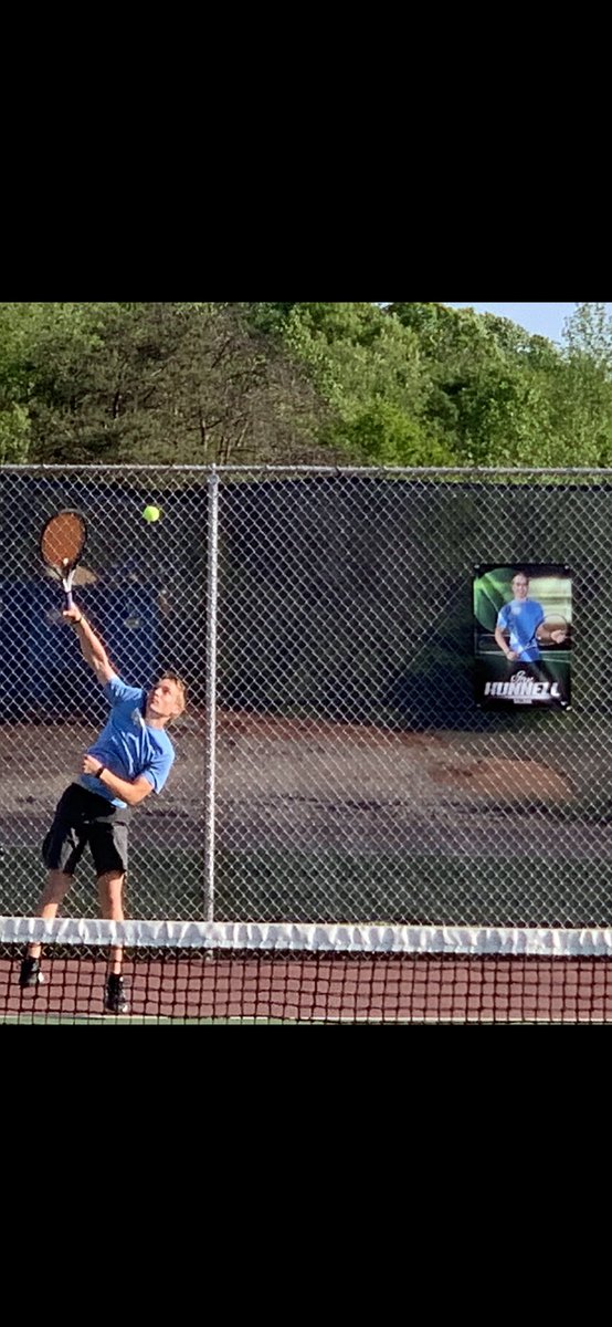 bjhunnell's tweet photo. The Burns High Men’s Tennis Team ended their amazing season tonight with a tough loss in the quarter finals of the playoffs!!  So proud of these young men and coaches!!  They finished 13-2 and were undefeated conference champions!!  👍🎊🎉 https://t.co/qwo26qSeMu