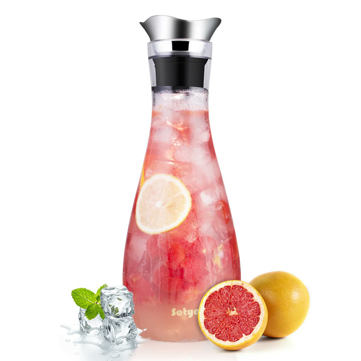 SUSTEAS_'s tweet image. SUSTEAS 45Oz/1300ml Glass Pitcher-Iceland Water Kettle. Your summer good friend! ⛅
#waterpitcher #glassjug #waterjug #SUSTEAS #glasspitcher