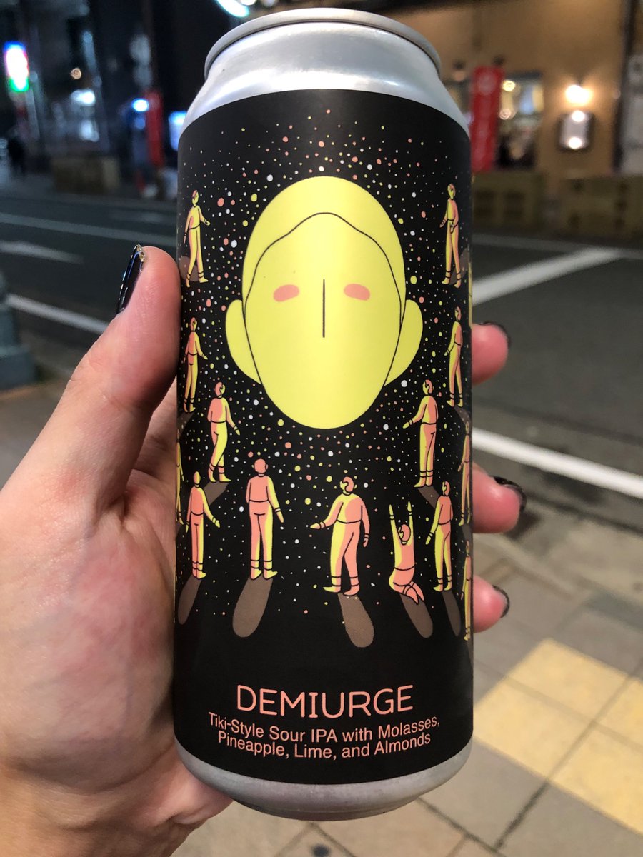 peke_peak's tweet photo. Hudson Valley
Demiurge

これからの季節に嬉しいサワーDIPA🐳
梅干しのような香りが食欲をそそります😋
味は...スモモ、パイナップル、乳酸菌ですかねぇ🧐
不思議と杏(アンズ)のニュアンスが強いです！
ベリー系でもなく柑橘系でもない変わり種、おもしろいです⤴️ https://t.co/N8VNJucwAp