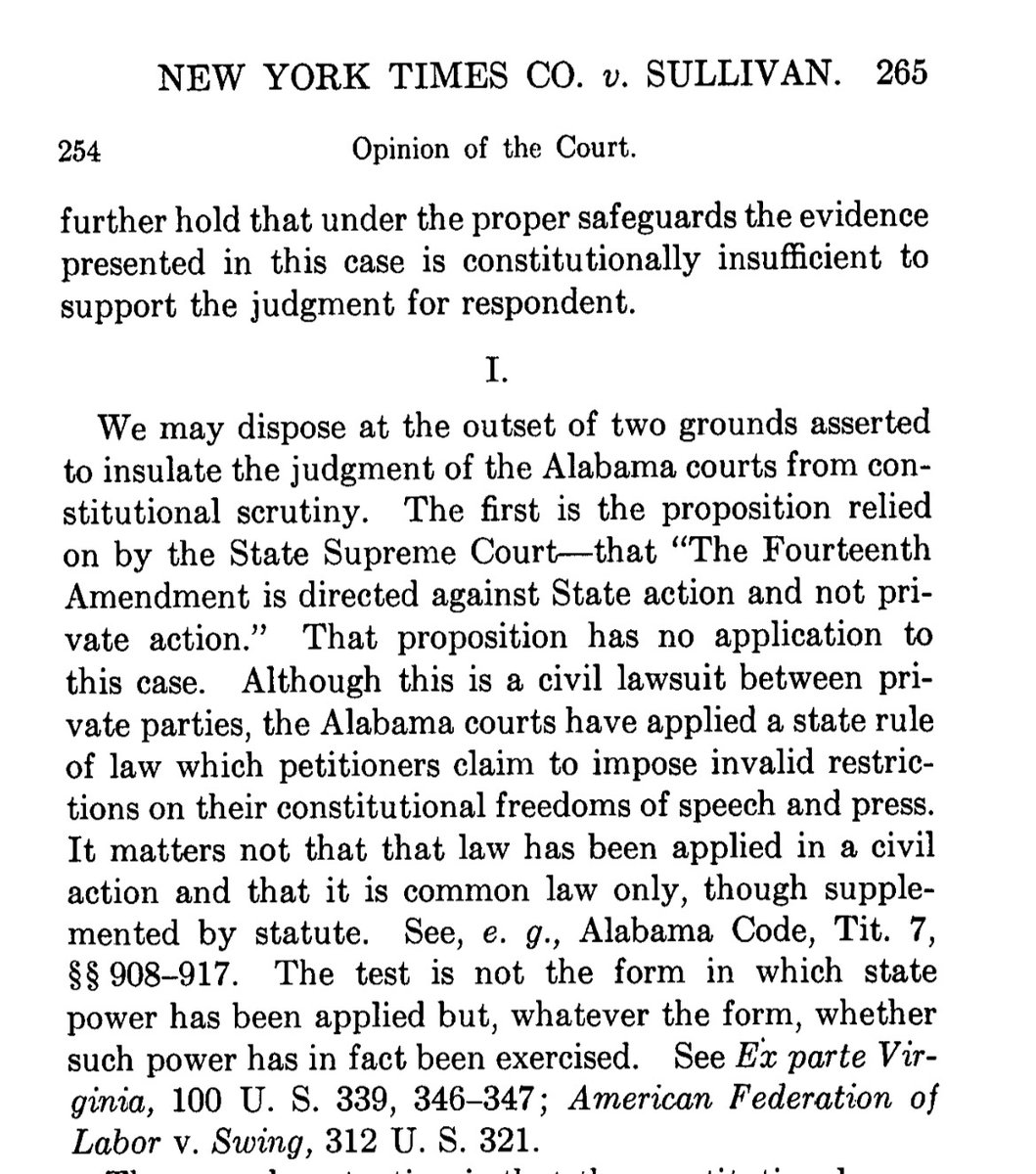 The First Amendment on Twitter "Here is the Supreme Court in a