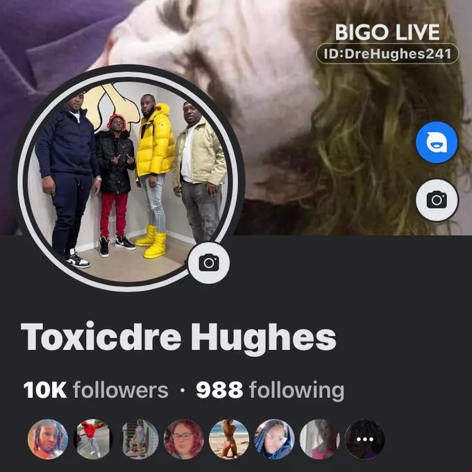 Come and see Toxicdre Hughes streaming live on #BIGOLIVE and make new friends!  https://t.co/iXmMSqAMCg<a href="/tag/bigolive"class="tags"><span>#bigolive</span></a>