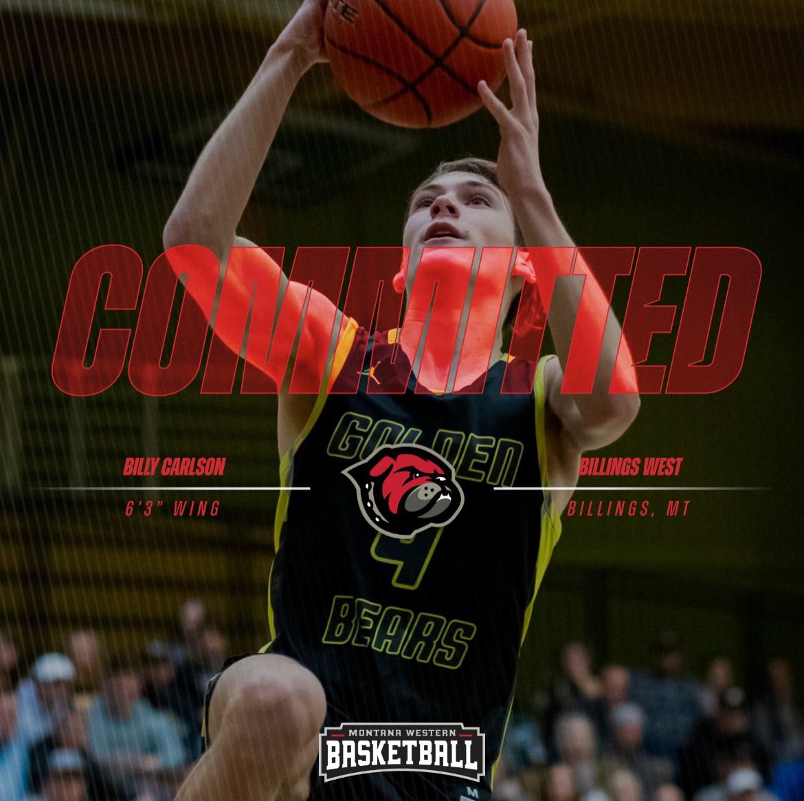 I’m excited to announce my commitment to the University of Montana Western! Huge thank you to all of my coaches and teammates for pushing me to where I am right now! Go Dawgs! @UMWesternBball <a href="/kellydarragh1/">k darragh</a>