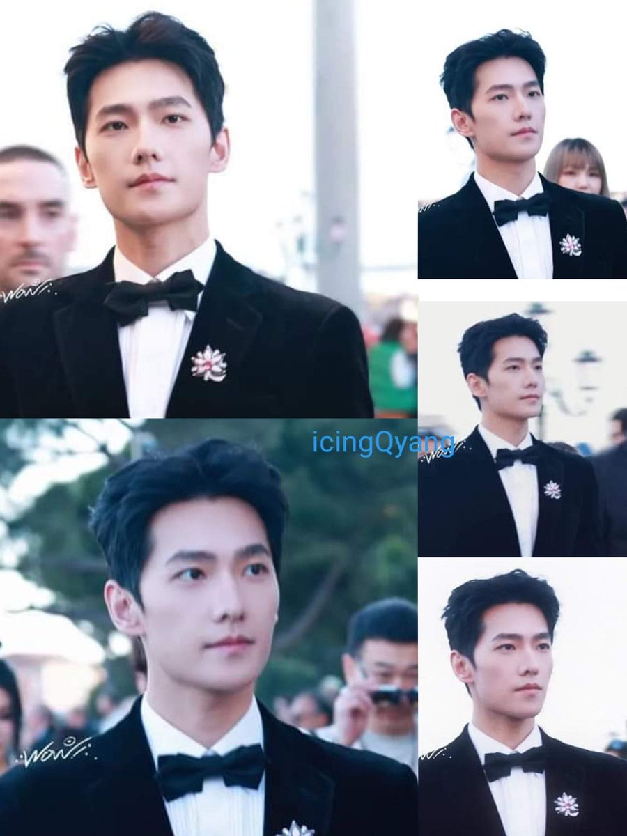 #YangYang杨洋 attends the first of many formal events for #bulgarimediterranea #venetiannights . #YangYang looks stunning and #Resplendent in his #tuxedo and bow tie. #buonanotte #thisisnow
