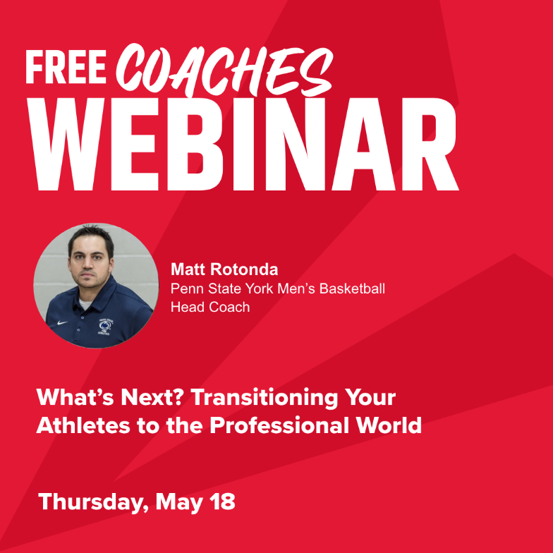 Basketball Coaches! Another FREE <a href="/BSNSPORTS/">BSN SPORTS</a> webinar. Transitioning your Athletes to the Professional World,” with Matt Rotonda; Penn State York Men's Basketball Head Coach. 
RSVP: forms.office.com/r/fMdCt3fbTX
 Date: Thursday, May 18
 TIME: 1PM ET
 <a href="/BSN_NewEngland/">BSN Sports New England</a>
