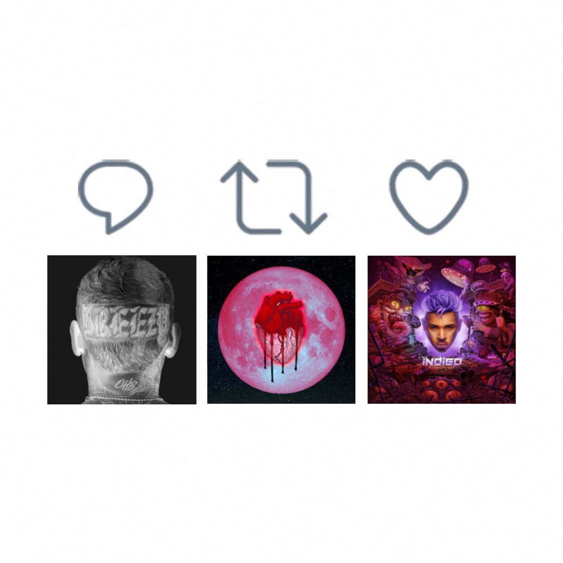 BreezyRelated's tweet photo. Favourite Chris Brown project❓ https://t.co/f69Z1RDhuj