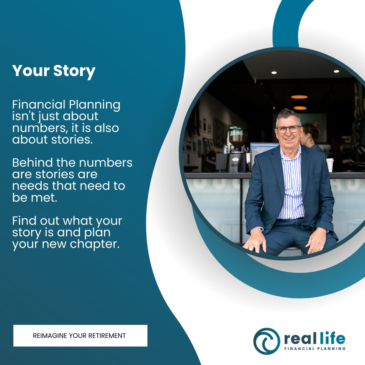 RealLifeFP's tweet image. Accounting, estate planning and financial planning are not just about numbers and money. There’s always a story behind the numbers. If you want to meet all your needs and goals and not just the financial ones,  contact me to make a start on understanding the story #Wellbeing