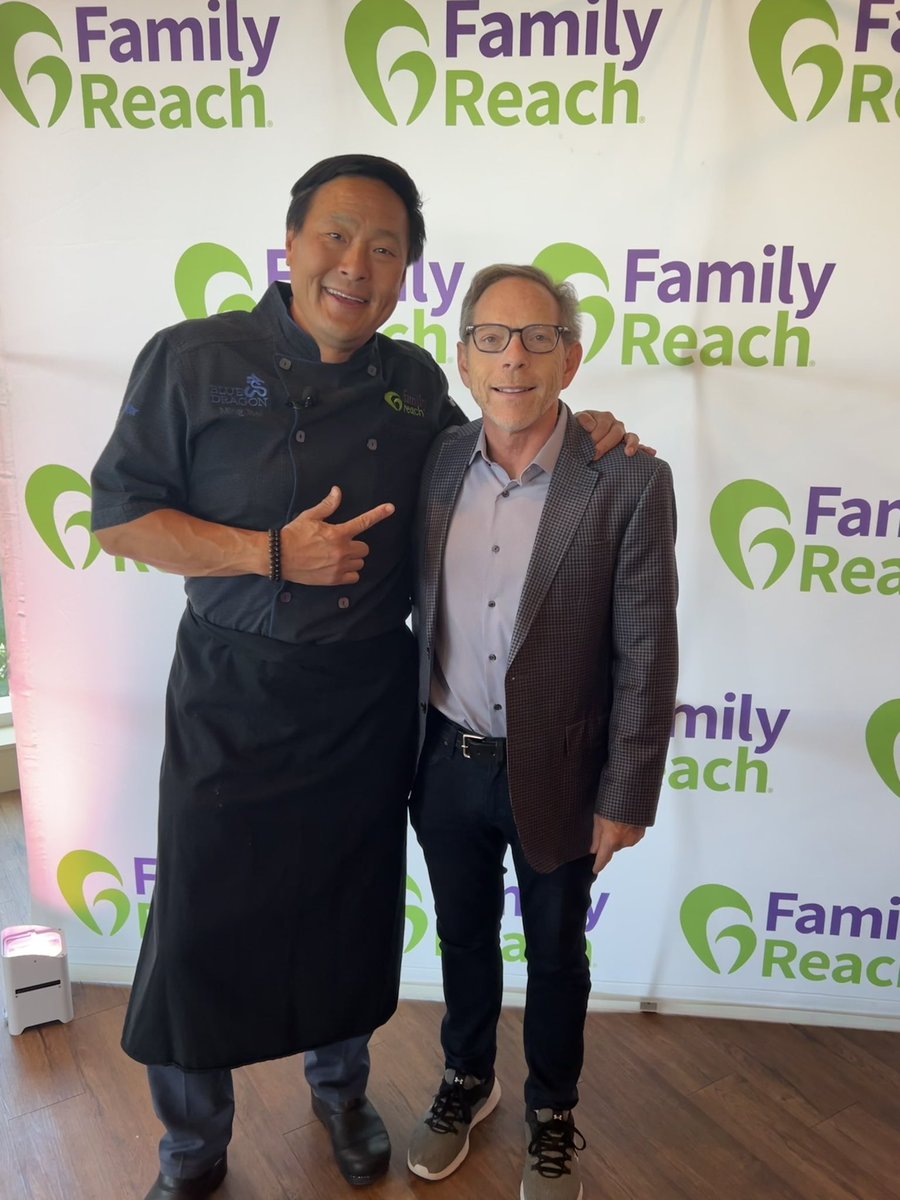 ‘@familyreach cooking live event with @mingtsai!
