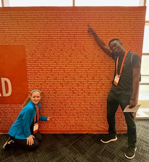 Edward Botchwey - Drew Charter &amp; Ella Sipe - North Atlanta High School are competing finalist at Regeneron ISEF in Dallas, TX.