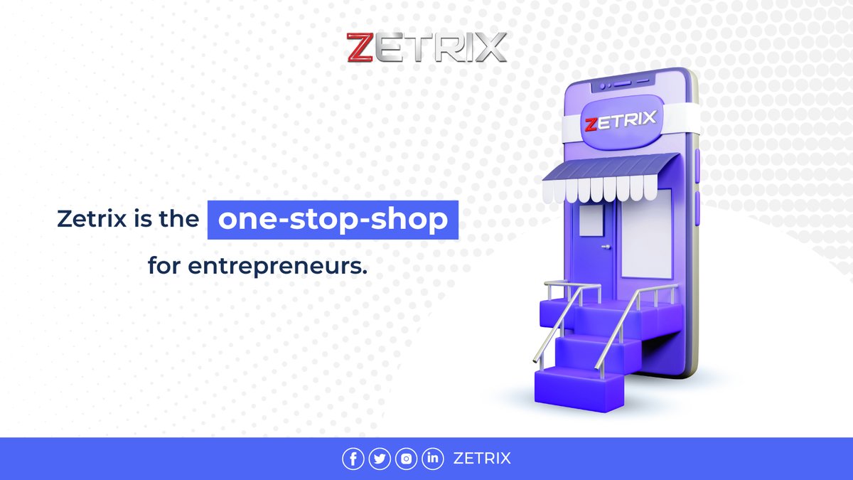 Zetrix is for #entrepreneurs! 🚀 We provide an enterprise-grade #blockchain architecture with integrated development tools for decentralized applications and network deployment! ✅ Cross Chain compatibility ✅ Smart contracts ✅ Multi-asset wallets ✅ Cryptographic security