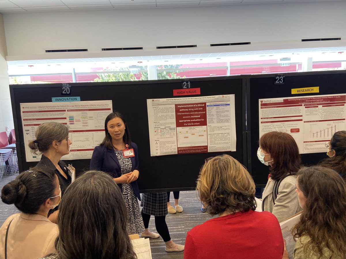 Stanford PHM Fellows (@stanphmfellows) on Twitter photo So great to see <a href="/StanfordPHM/">Stanford Pediatric Hospital Medicine</a> fellows <a href="/syusquires/">Stephanie Squires</a> <a href="/dxl273/">Danni Liang, MD</a> presenting their QI projects on discharge medication education and febrile infant care at the annual <a href="/StanfordMed/">Stanford Medicine</a> QI Patient Safety Forum! <a href="/StanfordChild/">Stanford Children's</a> So great to see <a href="/StanfordPHM/">Stanford Pediatric Hospital Medicine</a> fellows <a href="/syusquires/">Stephanie Squires</a> <a href="/dxl273/">Danni Liang, MD</a> presenting their QI projects on discharge medication education and febrile infant care at the annual <a href="/StanfordMed/">Stanford Medicine</a> QI Patient Safety Forum! <a href="/StanfordChild/">Stanford Children's</a>