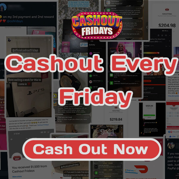 Cashout Fridays is going viral! Earn $25 if you join with my code: SIMP2939 or you can click this link 

share.cashoutfridays.com/simplymstoria 

Lets work together 🤑🤝 

#CashoutFridays #COF #COFEarnTrain #COFCOF