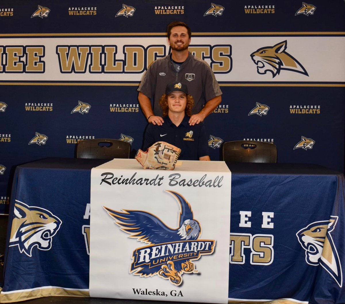Extremely proud of both <a href="/zbothirteen/">Zack Bowman</a> and <a href="/KadeGreeson/">Kade Greeson</a> for signing their Letters of Intent to continue their baseball careers at Andrew College and Reinhardt University⚾️

Congratulations, boys!🎉 

#OnceAWildcatAlwaysAWildcat