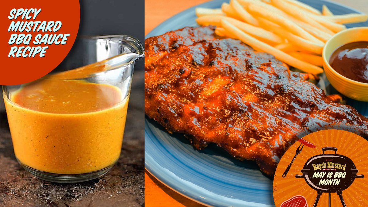 Raye's Mustard on Twitter "🌶️🌶️🌶️ Spicy Mustard BBQ Sauce adds the