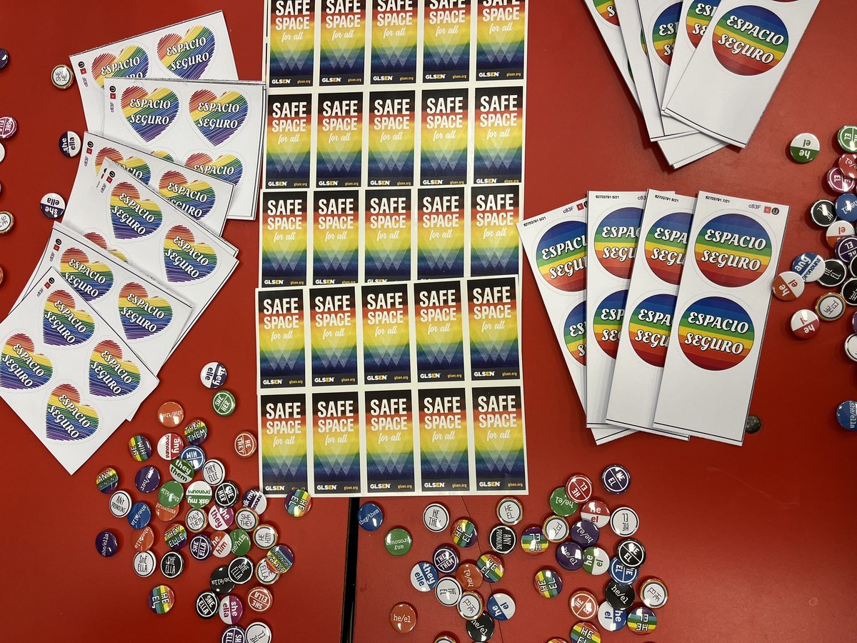 TinaLeoneT1IS's tweet photo. Many thanks to @yaelastor for partnering with us to cultivate #AffirmingSpaces @RollingTerrace for #LGBTQIA+ students, staff and families! Planning w/our most marginalized students in mind is how all Tigers thrive! #rtes @Esema_Leads https://t.co/Gbt2NSPmMq