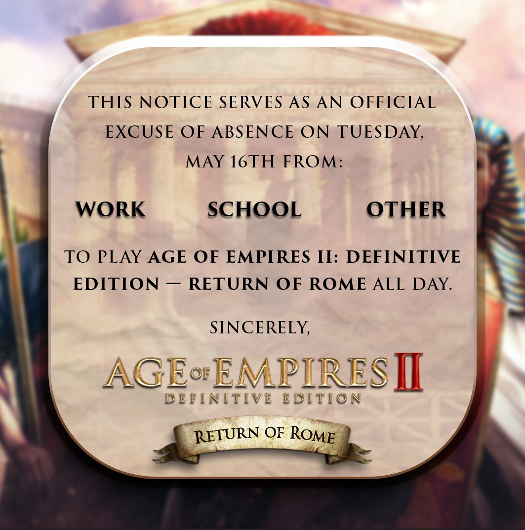 Age of Empires tweet media