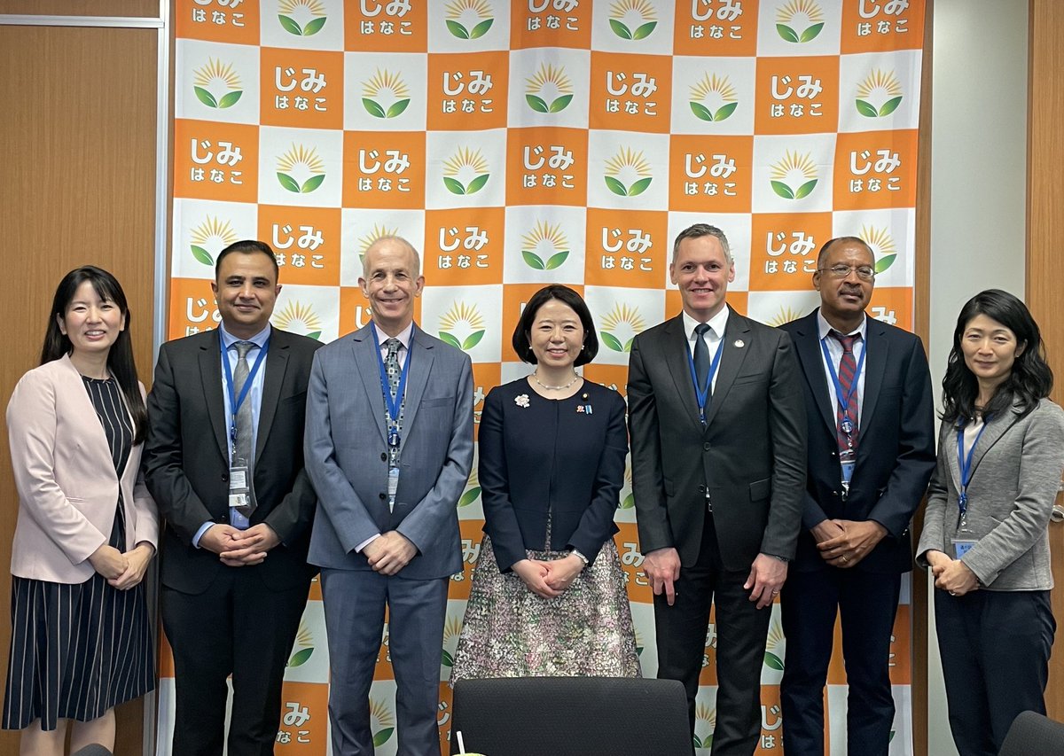 Inspired by Hon @jimihanko advocacy and support child health and well-being. We discussed mental health and environmental health of children in East Asia and the Pacific and around the world. <a href="/UNICEFhealth/">UNICEF Health</a> #UNICEFTHXJAPAN <a href="/UNICEFinJapan/">日本ユニセフ協会 UNICEF東京事務所</a> <a href="/JapanGov/">The Gov't of Japan</a>