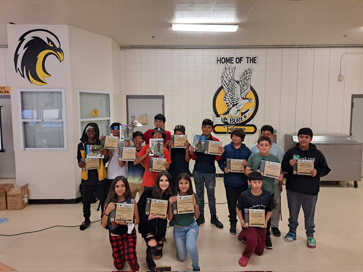 Our amazing Falcon Soccer Team pose for a picture at our banquet. Very proud of our girls and boys. Go Falcons!