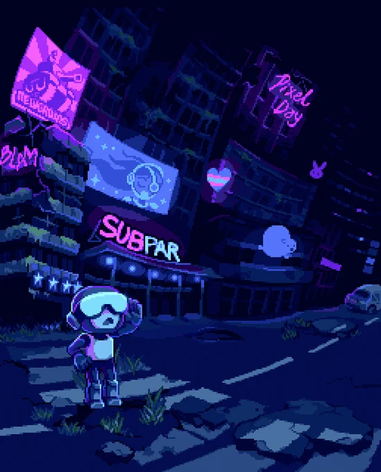 QRT with your blue art 