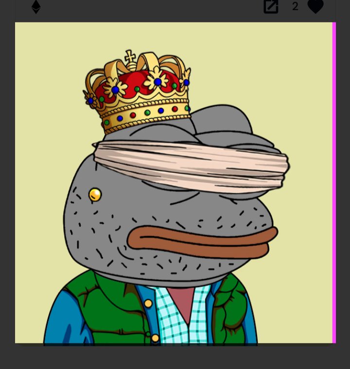 FortyAtlas2's tweet image. @FrogSquadNFT (@real_Posy )this one's for u Tru 👑 #frogsupport #realposy