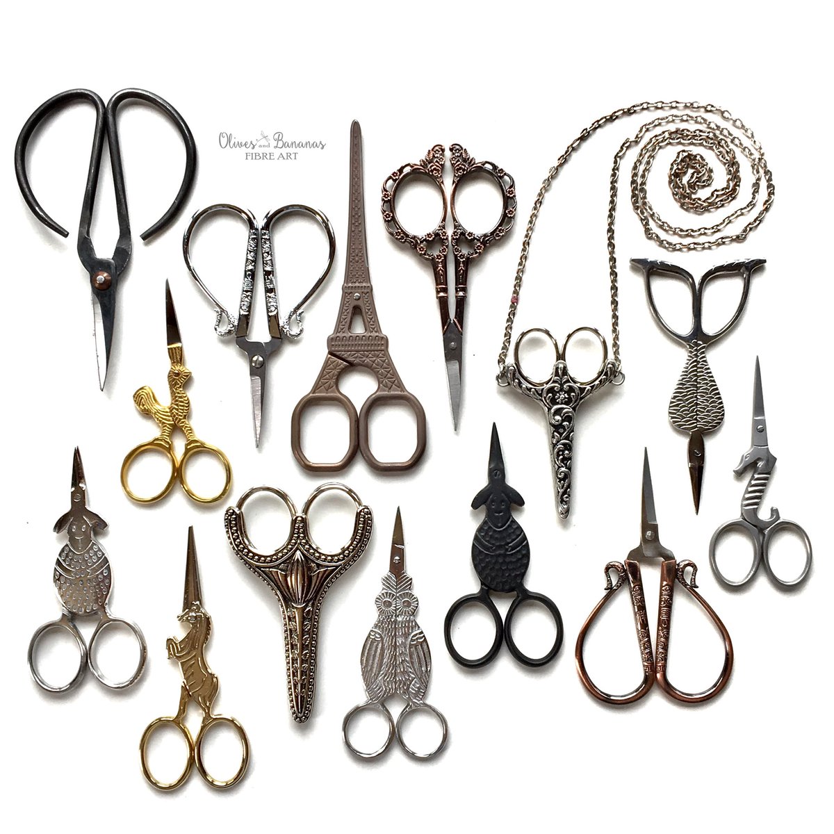 SewingWave's tweet photo. Do you have an obsession
with adorable embroidery scissors?
HELLO to all our snippy friends. 
#obsession #adorable #embroideryscissors #embroidery #scissors #friends https://t.co/FvjiBgILLA